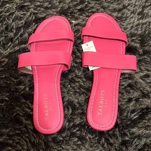 Pink Talbots sandals